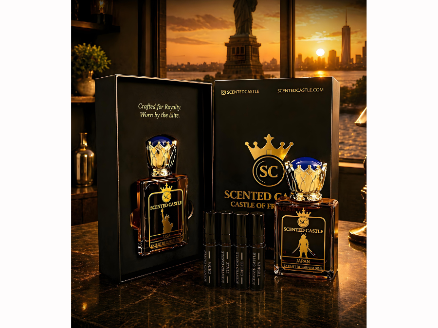 Scented Castle Creates a New Fragrance Experience with Perfumes Inspired by Countries Around the Globe