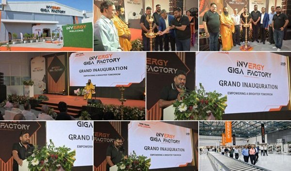 iNVERGY Opens India’s Largest BESS Giga Factory in Uttar Pradesh